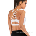 ʻO Sexy Open Back Medium Kākoʻo Hoʻomaopopo yoga Bra